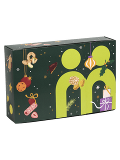 myBuddy Adventskalender 2026 BIO-VEGAN, Verpackung ohne Schuber, Vorderseite, freigestellt